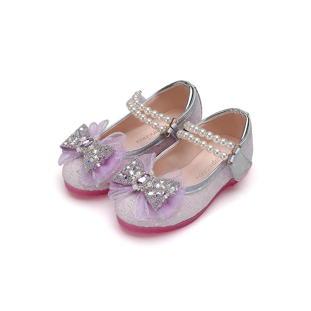 Elaina Etoile Maryjane - Purple Glitter