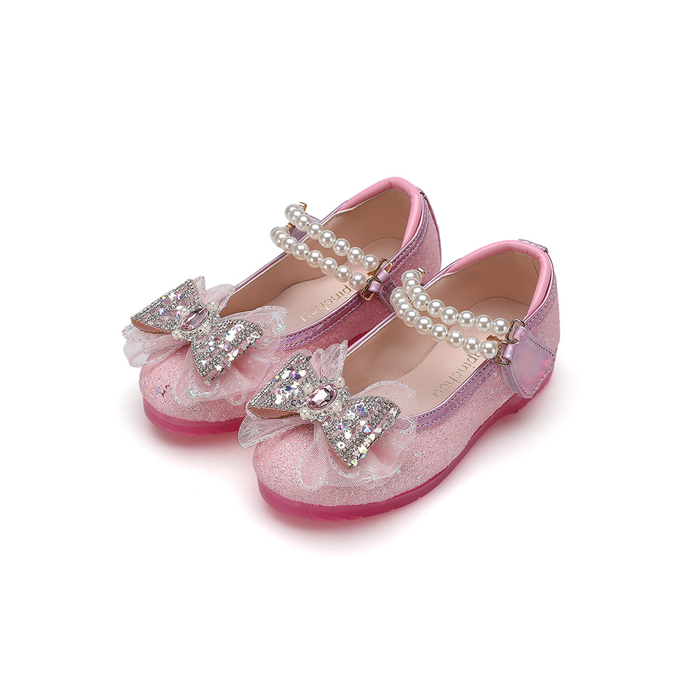 Elaina Etoile Maryjane - Pink Glitter