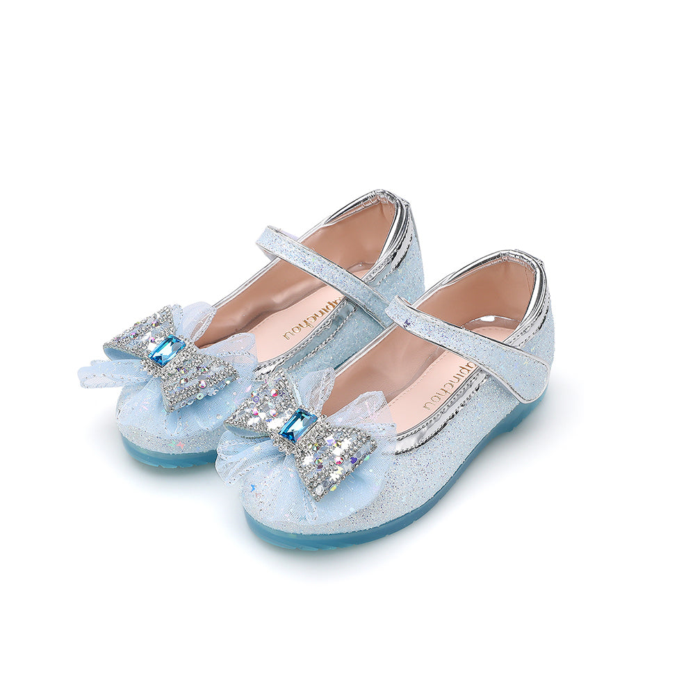 Elaina Éclat Maryjane - Sky Blue Glitter