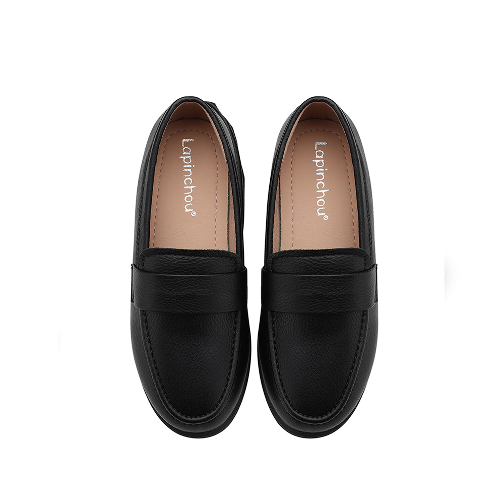 Jules Grain Loafer - Black