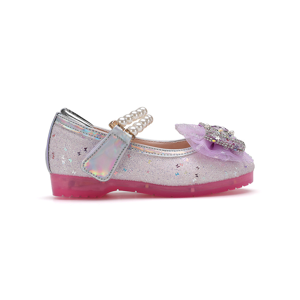 Elaina Etoile Maryjane - Purple Glitter