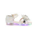 Elaina Flutter Sandal - Aurora White