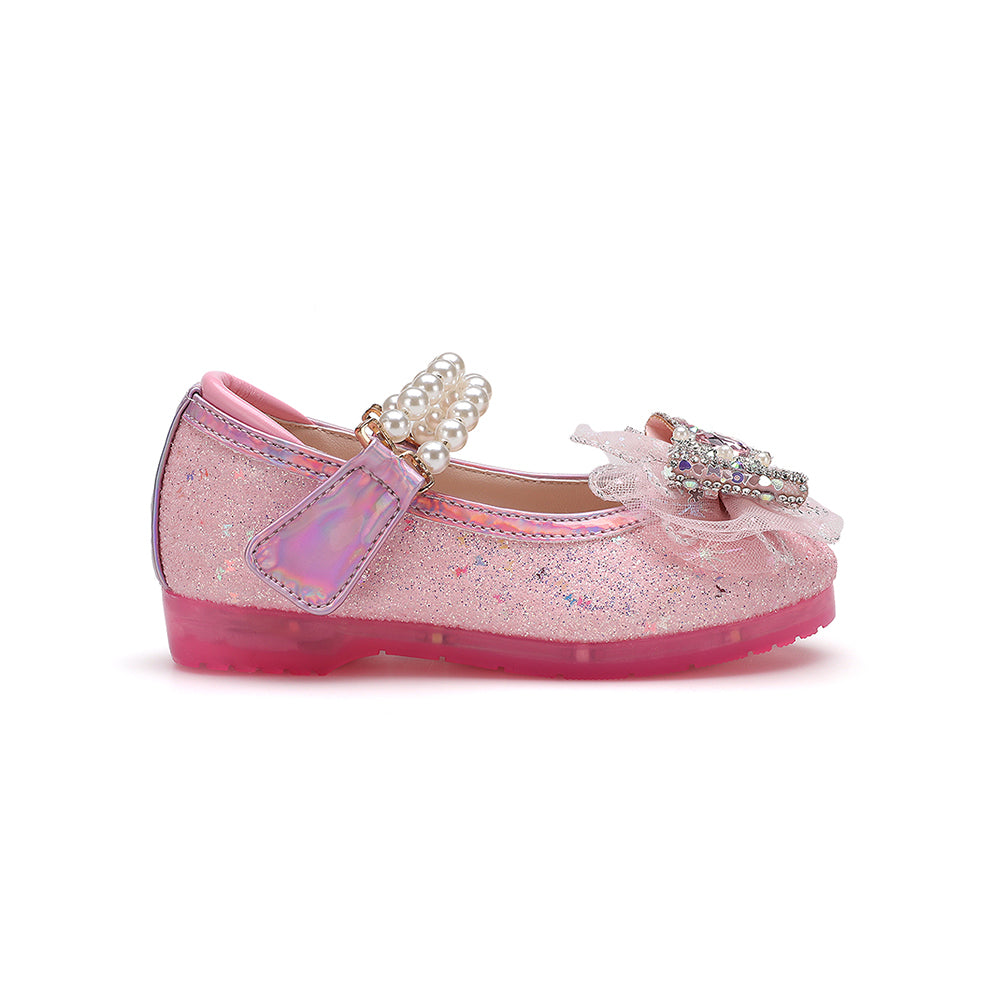 Elaina Etoile Maryjane - Pink Glitter
