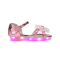 Elaina Briller Sandal - Metalic Pink