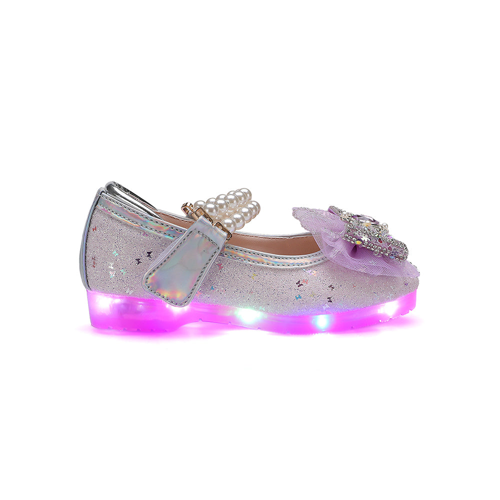 Elaina Etoile Maryjane - Purple Glitter