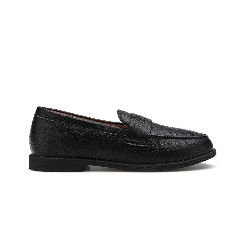 Jules Grain Loafer - Black