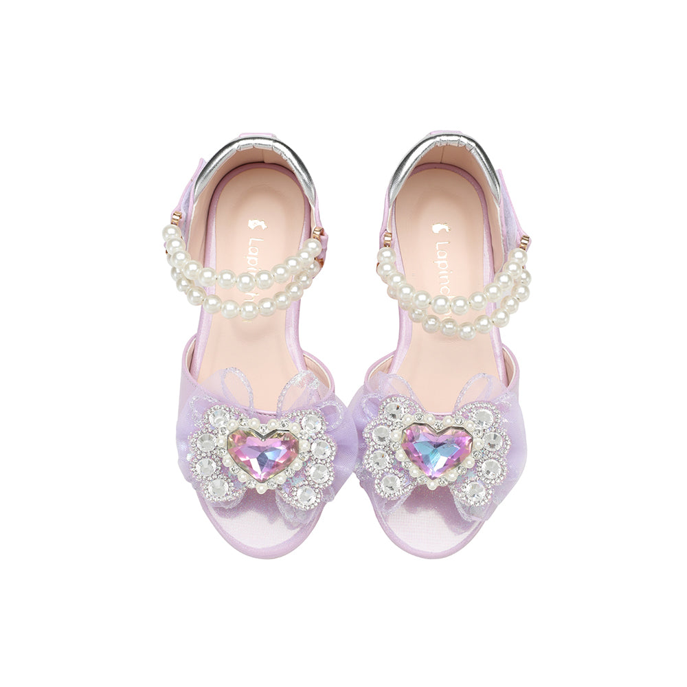 Elaina Dream Sandal - Purple Glitter Patent