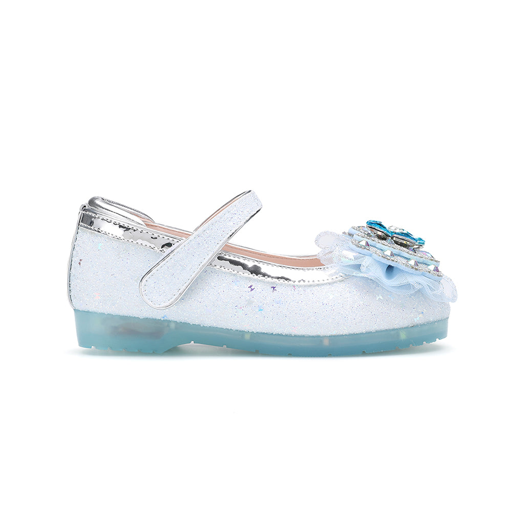 Elaina Dew - Skyblue/Butterfly glitter