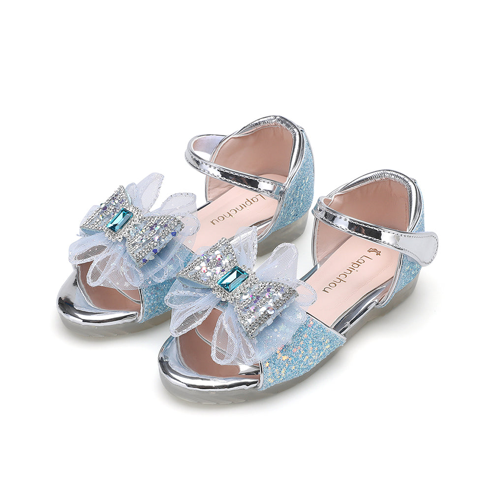 Elaina Ciel Sandal - Blue Glitter