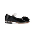 Bijou Madelaine Pearl Strap Maryjane - Black Patent