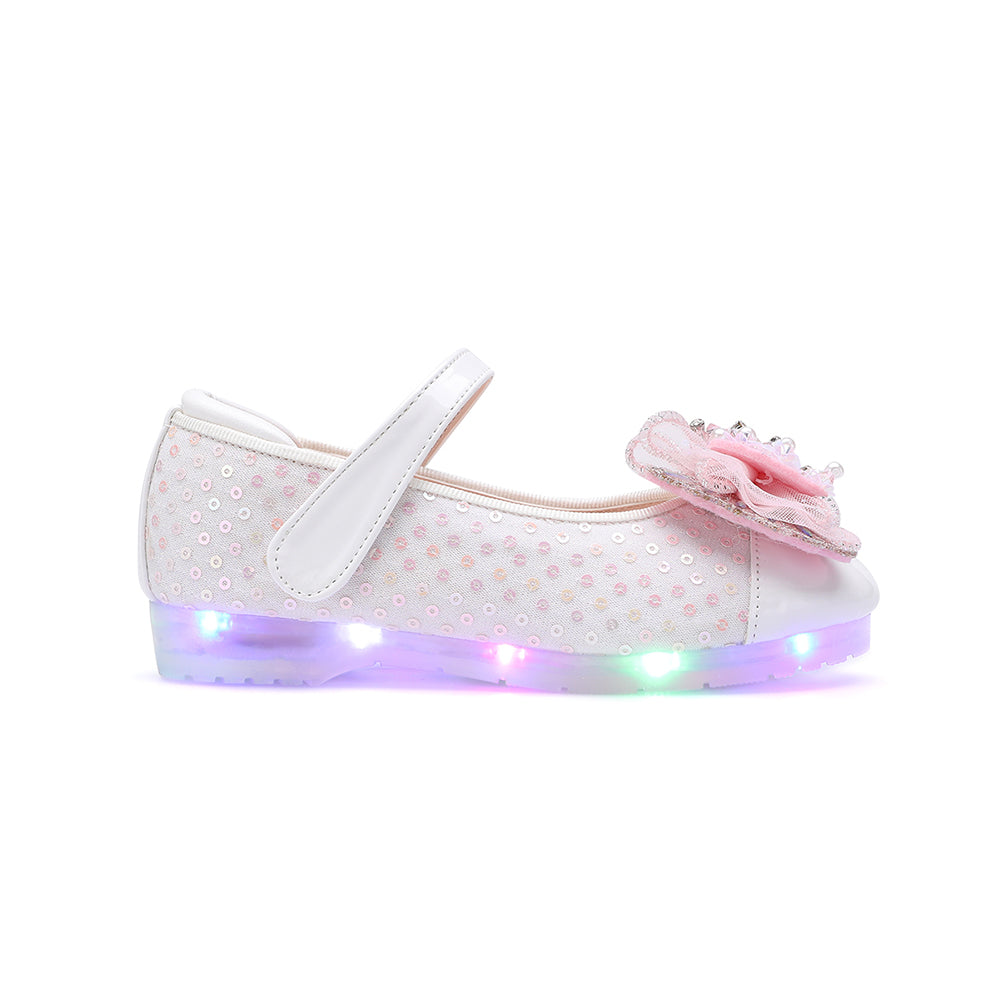 Elaina Douce - White Sequin