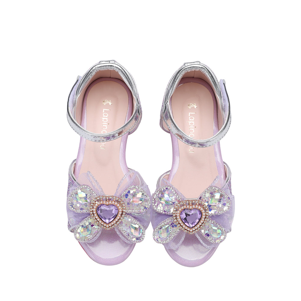 Elaina Reve Sandal - Purple Glitter