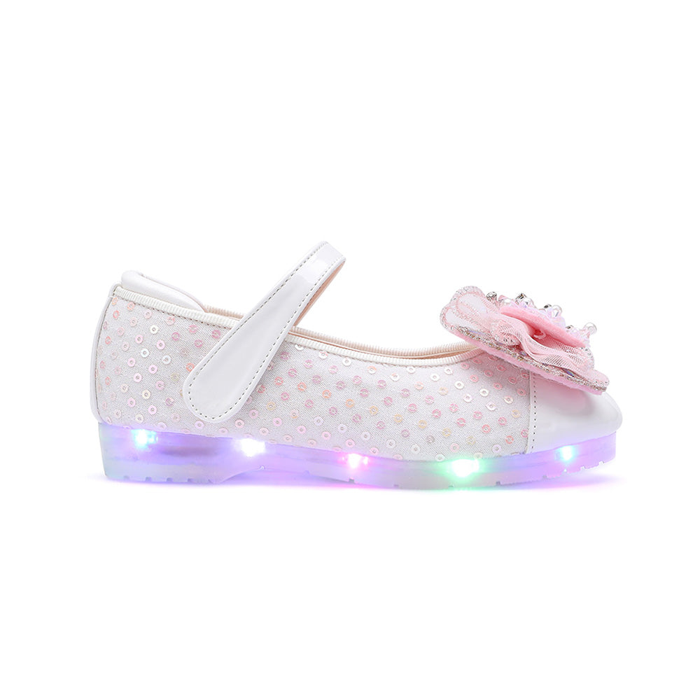 Elaina Douce - White Sequin