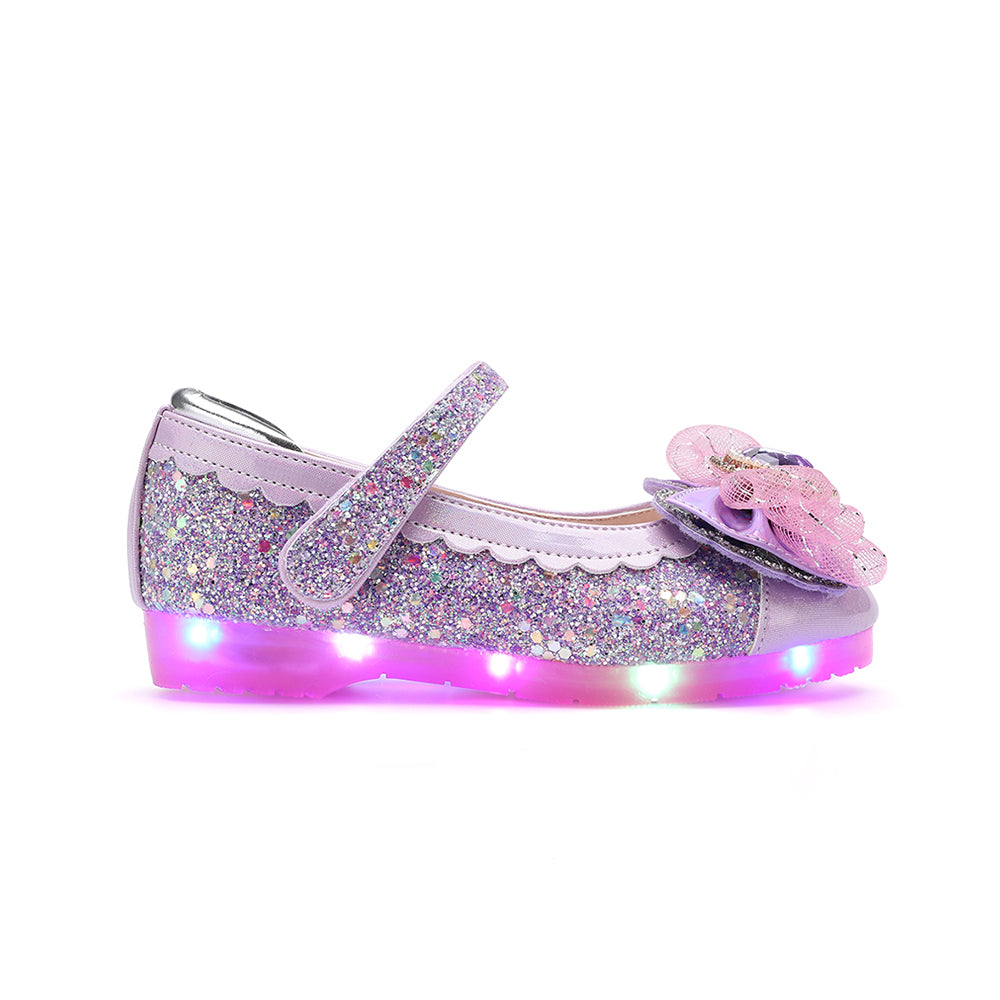 Elaina Beatrice - Light Glitter Purple