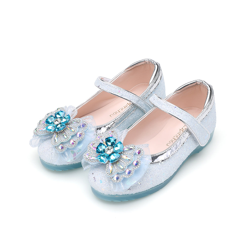 Elaina Dew - Skyblue/Butterfly glitter