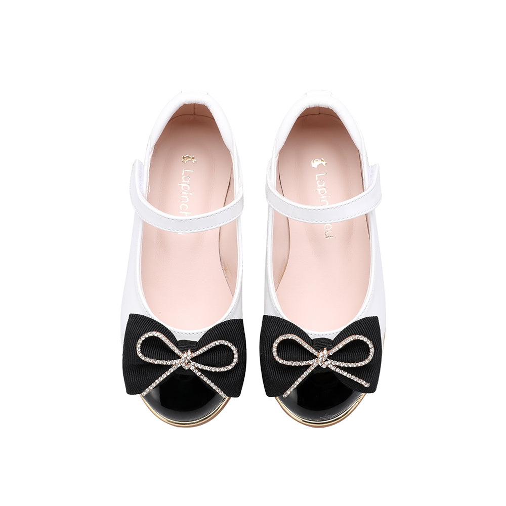 Bijou Cap-toe - White Patent