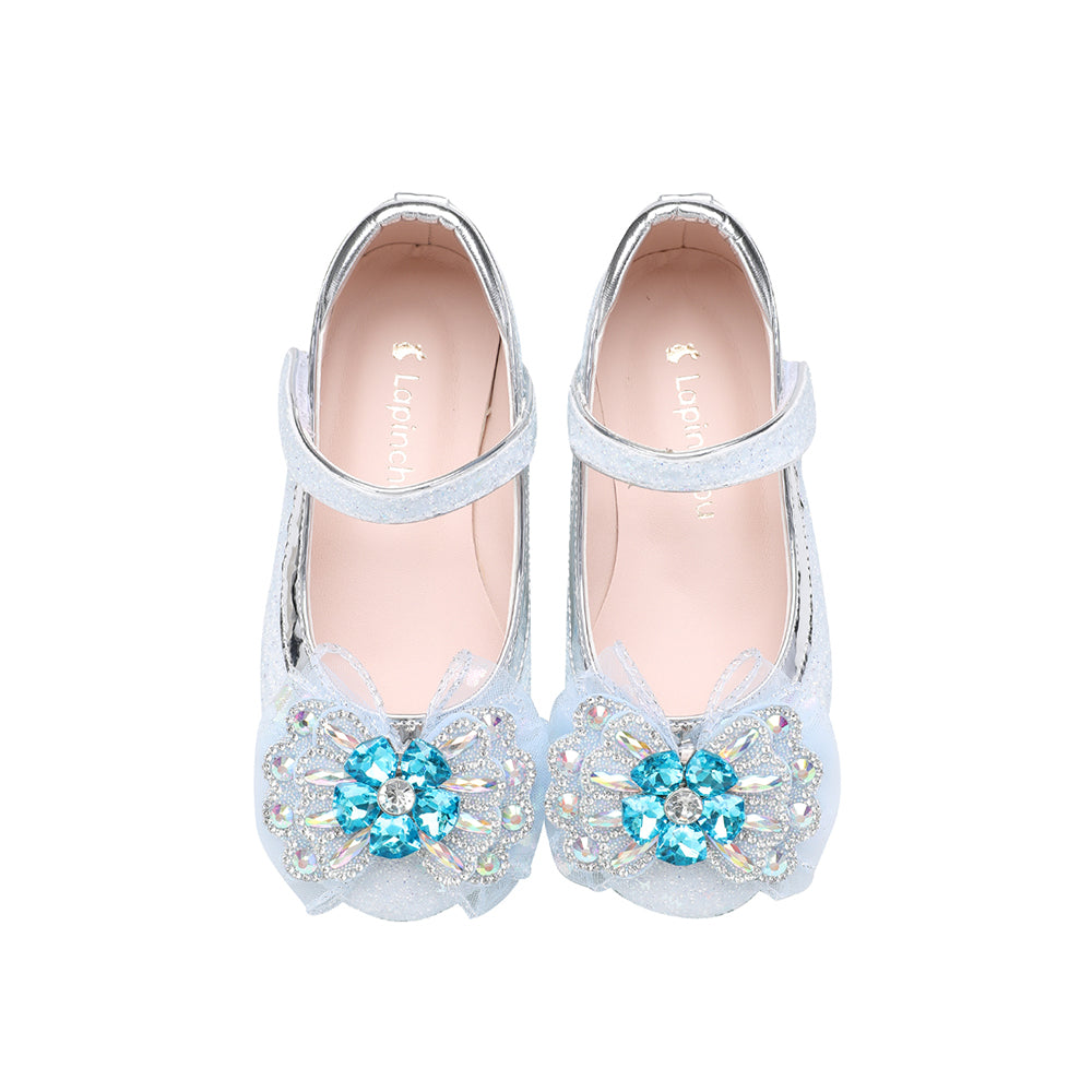 Elaina Dew - Skyblue/Butterfly glitter