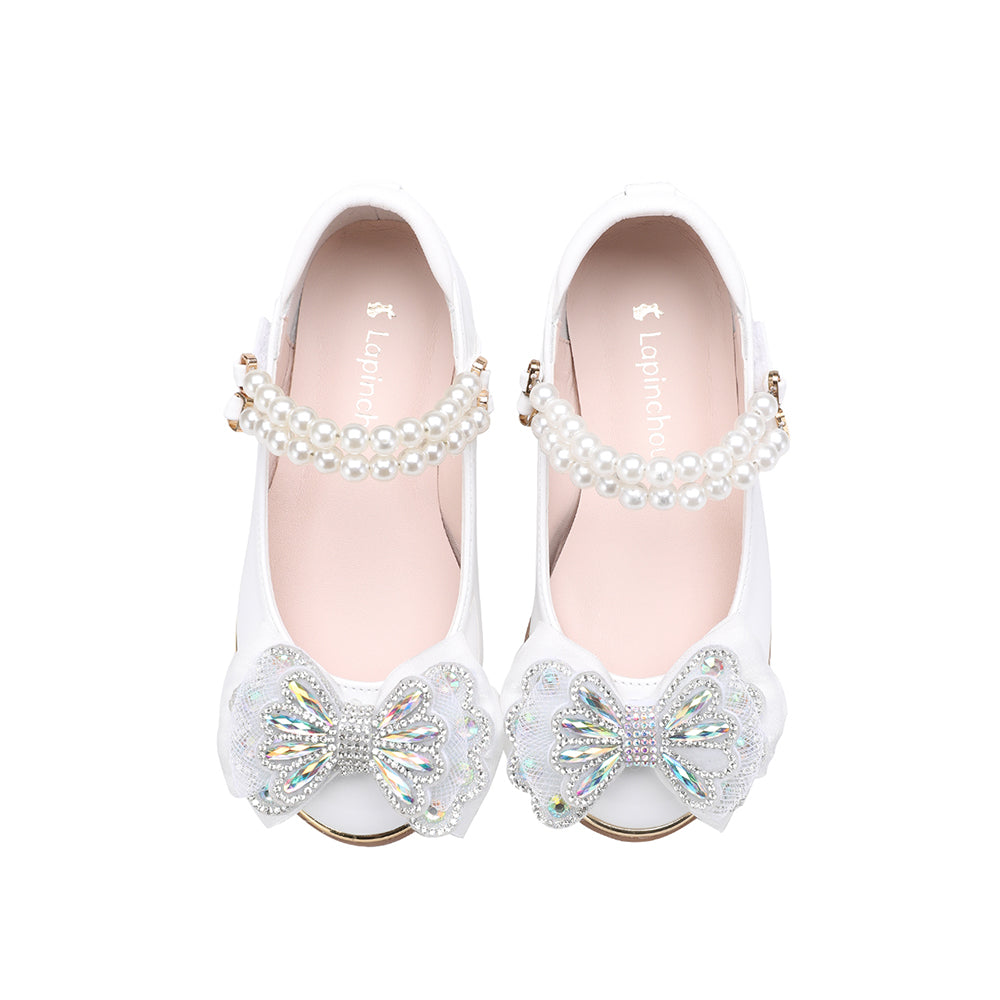 Claire Royal Pearl - White Patent