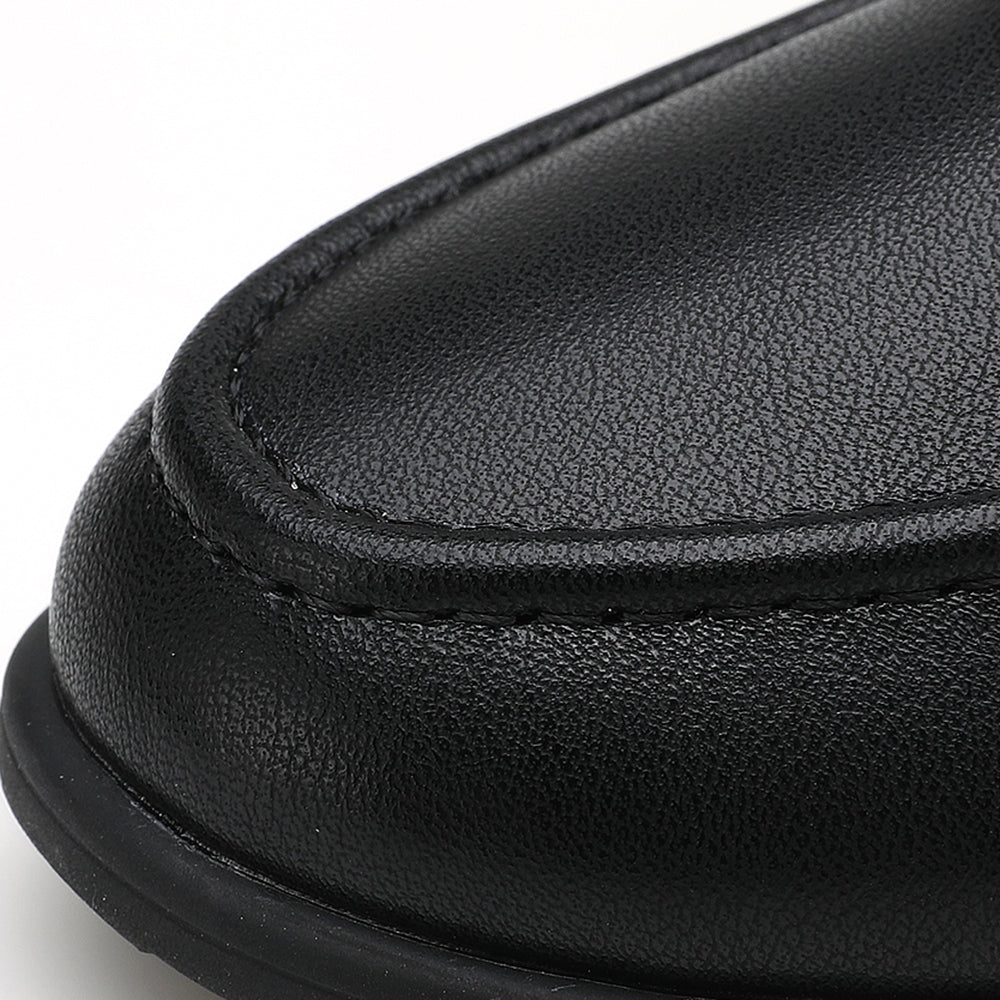 Jules Plain Loafer - Black