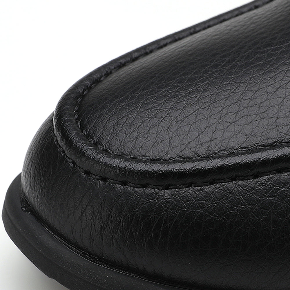 Jules Grain Loafer - Black