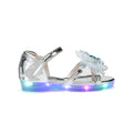 Elaina Briller Sandal - Silver Patent